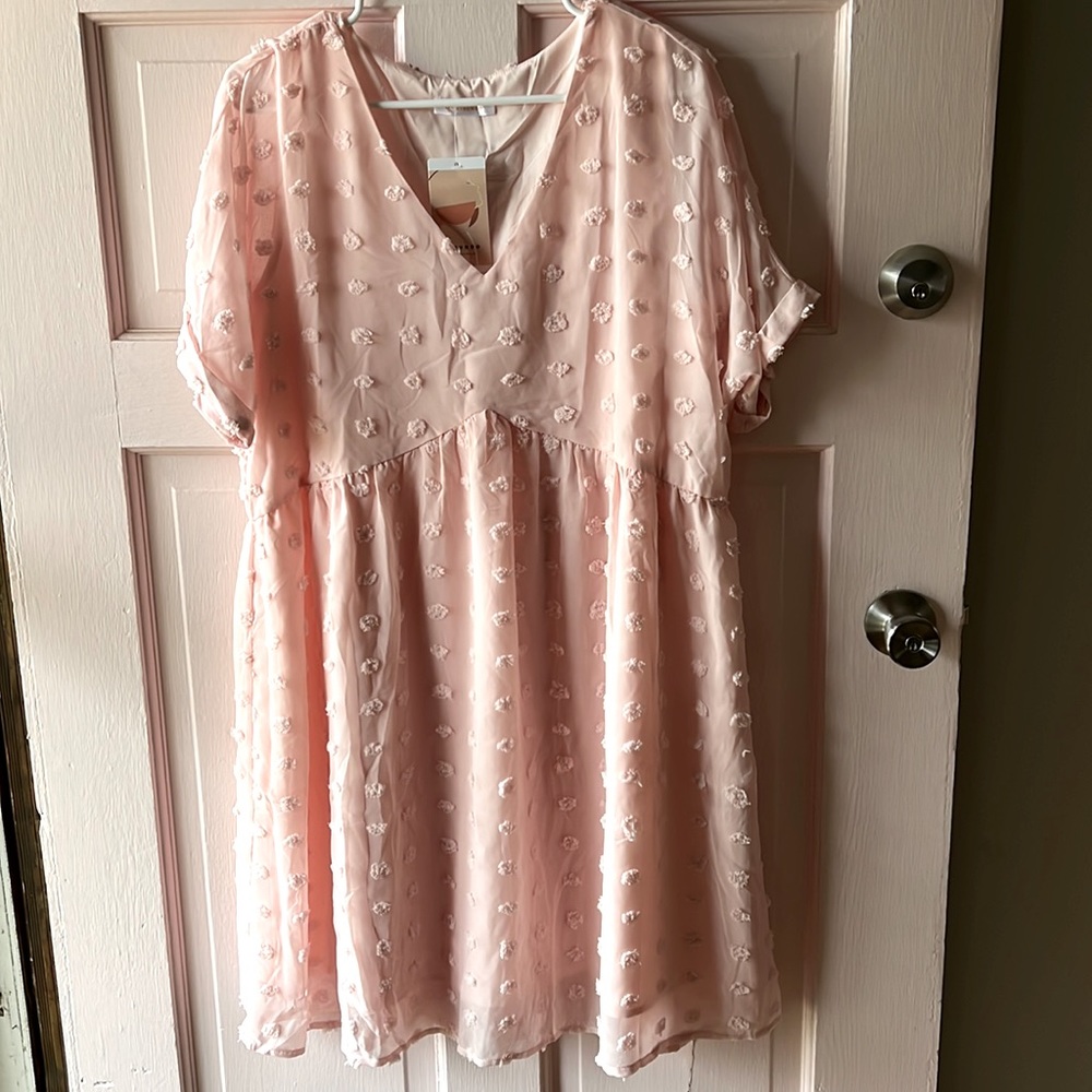 Pink dress. New with tags.
